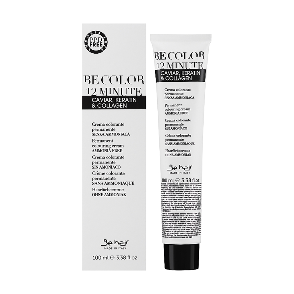 Напівперманентна крем-фарба для волосся Be Hair Be Color Permanent Colouring Cream 12 Minute 11.0 Superlight Platinum Blonde, 100 мл